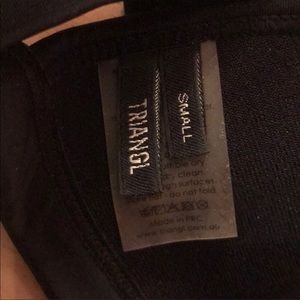 Triangl bathing suit top